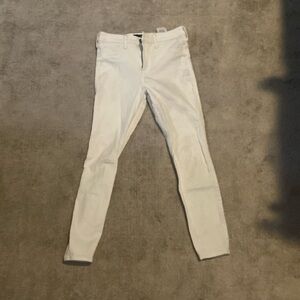 White Hollister Skinny Jeans